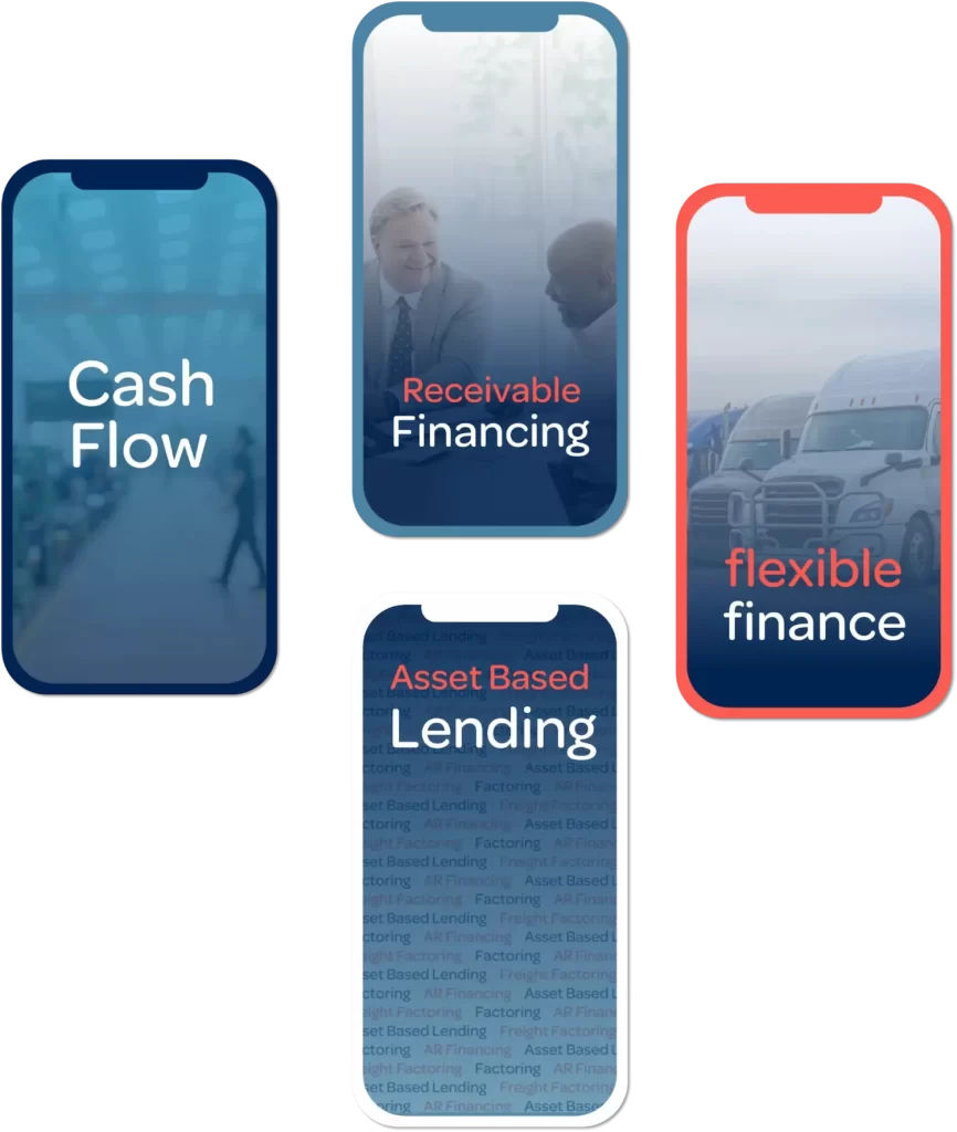 Smartphones showing Flexent Services